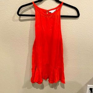 Diane von Furstenberg Coral halter  tank